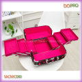 Hot Red Lips Printing PVC Empty Makeup Vanity Box (SACMC060)